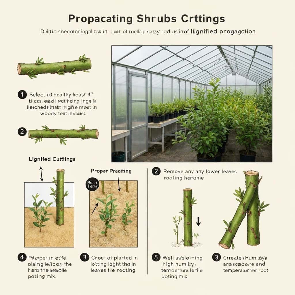 Sadzonki zdrewniałe – łatwy sposób na rozmnażanie krzewów