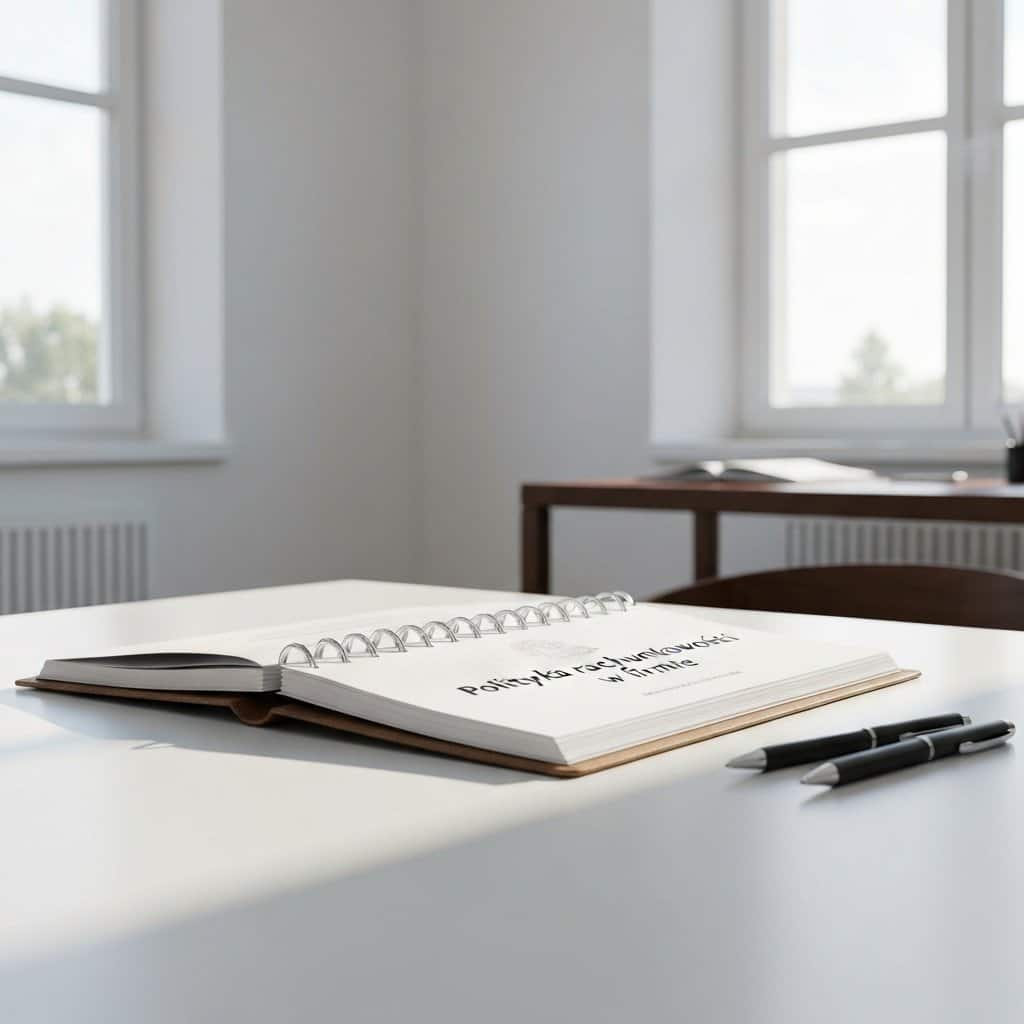 Polityka rachunkowości w firmie – obowiązkowy dokument