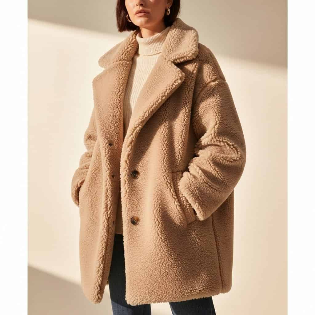 Płaszcz typu teddy bear – Twój nowy ulubiony element garderoby