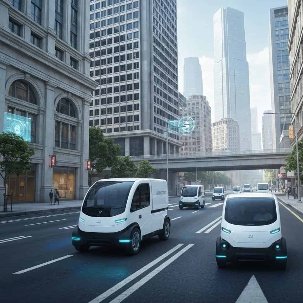 Autonomiczna dostawa: Przyszłość logistyki na czterech kołach (i nie tylko)